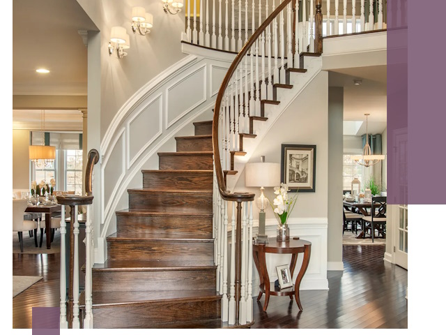 Изготовление лестниц под ключ в Заинске — металлокаркас и отделка