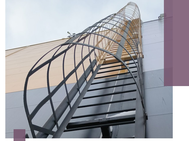 Изготовление и монтаж пожарных лестниц в Заинске профессионально