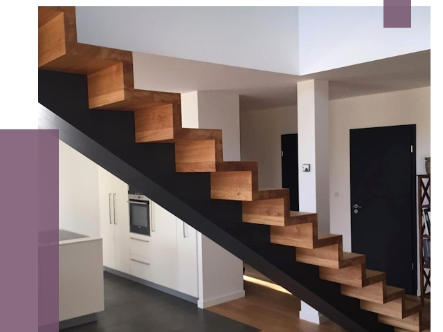 Изготовление деревянных лестниц в Заинске от 86437 руб. | ПРОЛЁТ-Знс