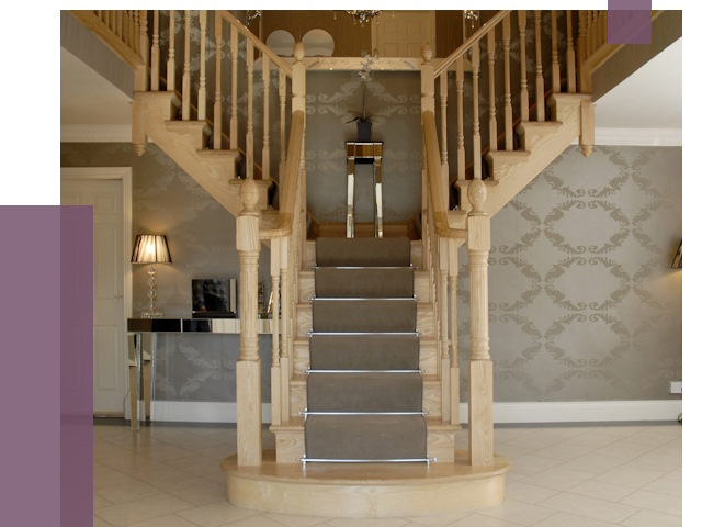 Монтаж деревянных лестниц в Заинске от 7576 руб. 