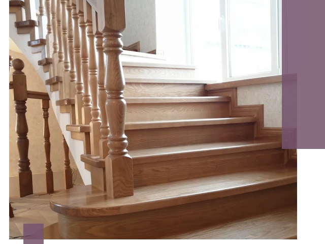 Реставрация деревянных лестниц в Заинске — качественно и быстро