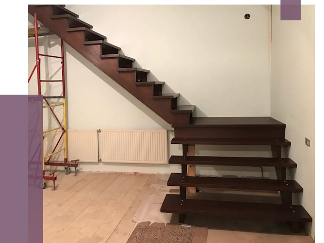 Демонтаж деревянных лестниц в Заинске от 1973 руб.