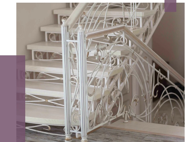 Изготовление кованых лестниц на заказ в Заинске от 86437 руб. | ПРОЛЁТ-Знс