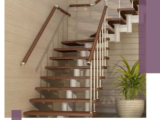 Изготовление модульных лестниц под ключ в Заинске