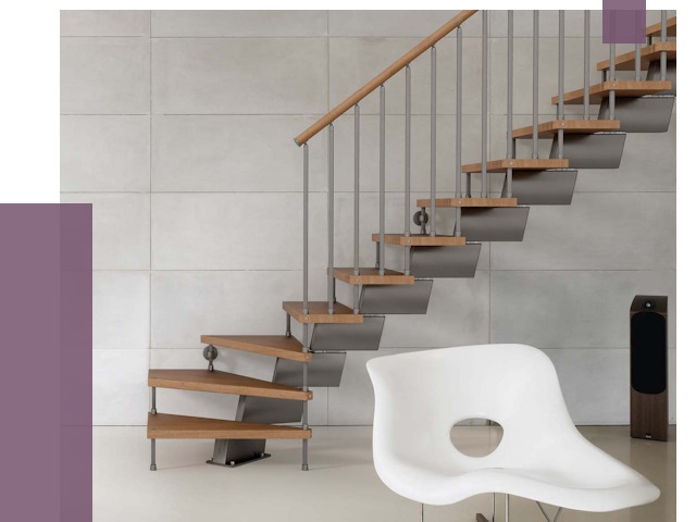 Монтаж модульных лестниц в Заинске от 6305 руб. 