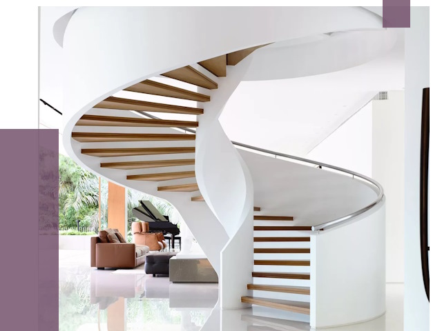 Винтовые лестницы в Заинске под ключ от 48303 руб. | ПРОЛЁТ-Знс