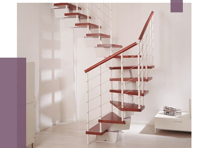 Изготовление лестниц на больцах в Заинске от 9661 руб. | ПРОЛЁТ-Знс