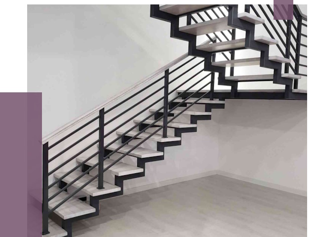 Лестницы на металлокаркасе под ключ в Заинске от 12711 руб. | ПРОЛЁТ-Знс