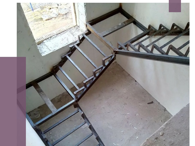 Монтаж лестниц на металлокаркасе в Заинске от 12711 руб. — ПРОЛЁТ-Знс