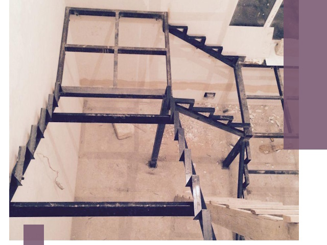 Монтаж лестниц на металлокаркасе в Заинске быстро и качественно