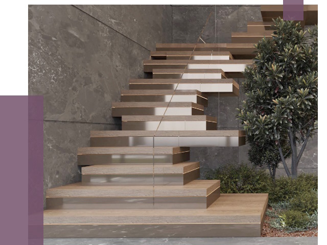 Современные лестницы в Заинске от 13728 руб. | ПРОЛЁТ-Знс