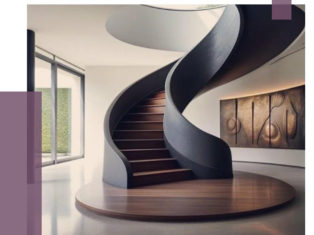 Элитные лестницы под заказ в Заинске от 188127 руб. — ПРОЛЁТ-Знс