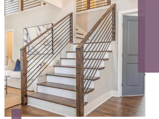 Лестницы для коттеджа под ключ в Заинске — изготовление и монтаж