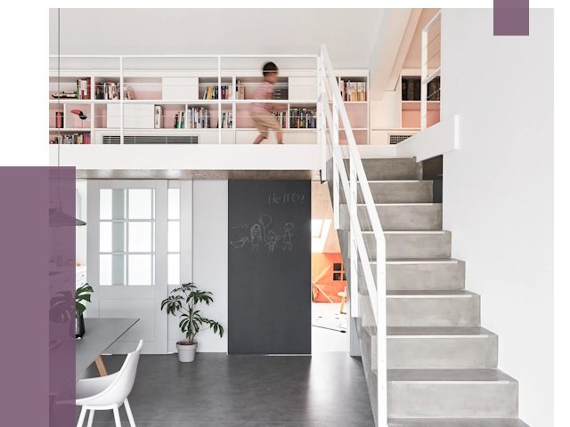 Лестницы для двухуровневой квартиры в Заинске от 175415 руб. | ПРОЛЁТ-Знс