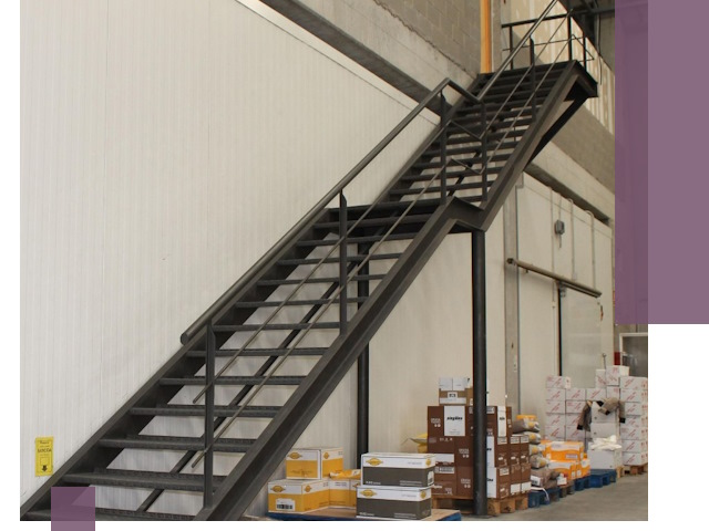 Лестницы для производства в Заинске — изготовление и монтаж