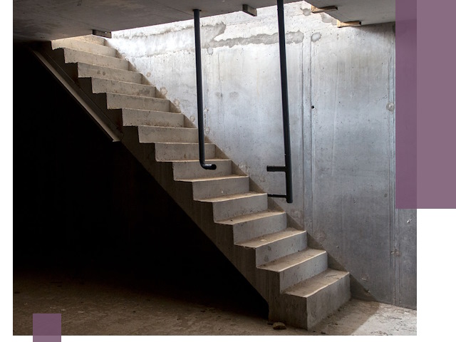Изготовление и монтаж лестниц в подвале в Заинске