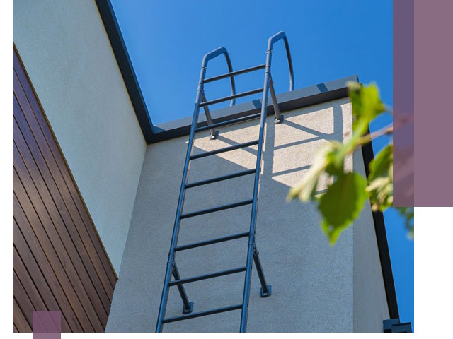 Лестницы на крышу в Заинске — изготовление, монтаж, демонтаж