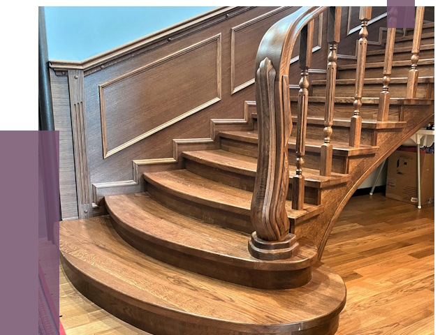 Дубовые лестницы под ключ в Заинске от 175415 руб. — ПРОЛЁТ-Знс