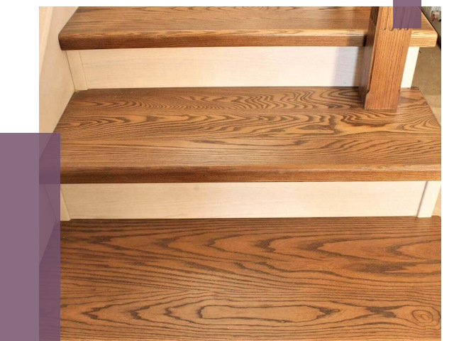 Буковые лестницы под ключ в Заинске от 12457 руб.