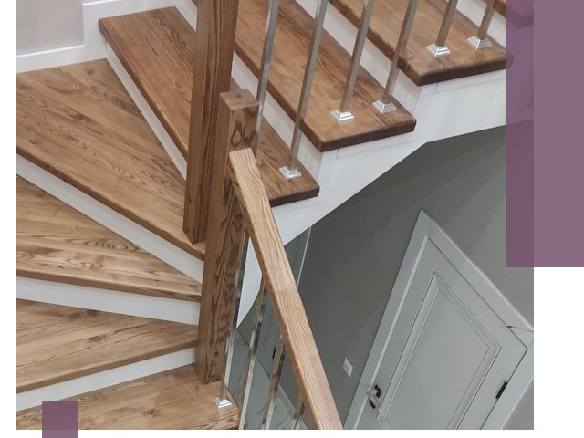 Обшивка металлических лестниц под ключ в Заинске