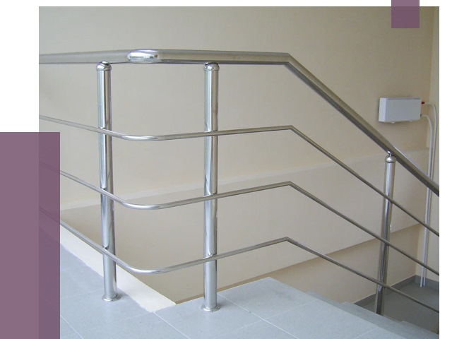 Алюминиевые перила в Заинске от 6305 руб. под ключ | ПРОЛЁТ-Знс