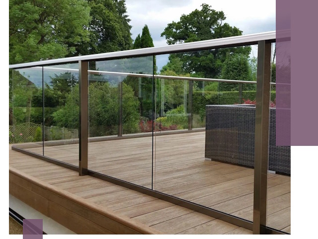 Алюминиевые перила на заказ в Заинске — монтаж и гарантия