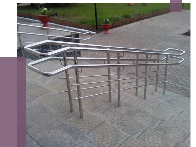 Перила для инвалидов в Заинске от 7545 руб. под ключ | ПРОЛЁТ-Знс