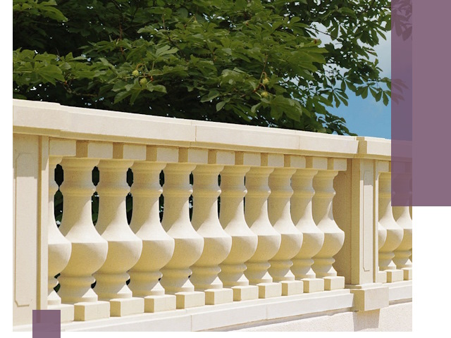 Установка балюстрады в Заинске: изготовление и монтаж под ключ