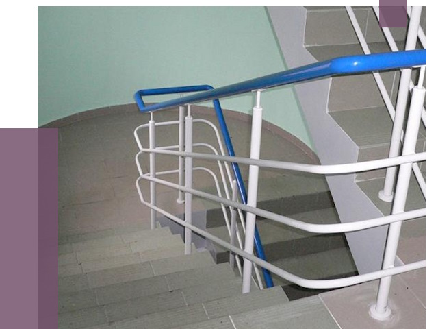 Перила в подъезде в Заинске — установка и замена от 7373 руб. | ПРОЛЁТ-Знс