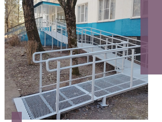 Пандусы под ключ в Заинске: изготовление, монтаж и демонтаж