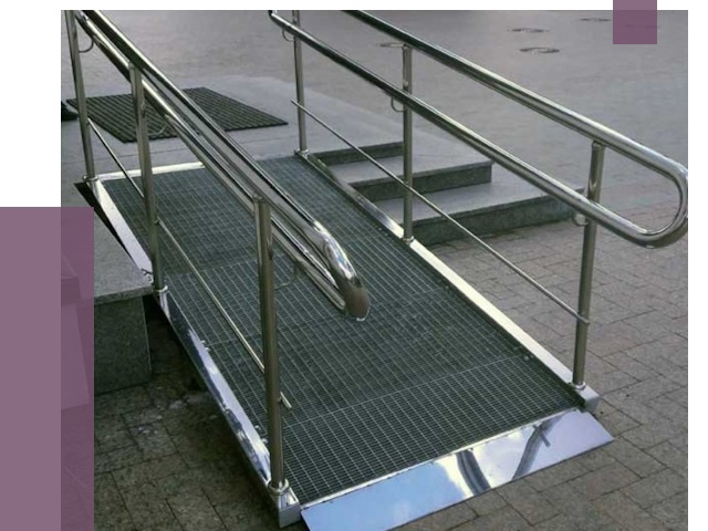 Монтаж пандусов для инвалидов в Заинске от 8562 руб. под ключ | ПРОЛЁТ-Знс