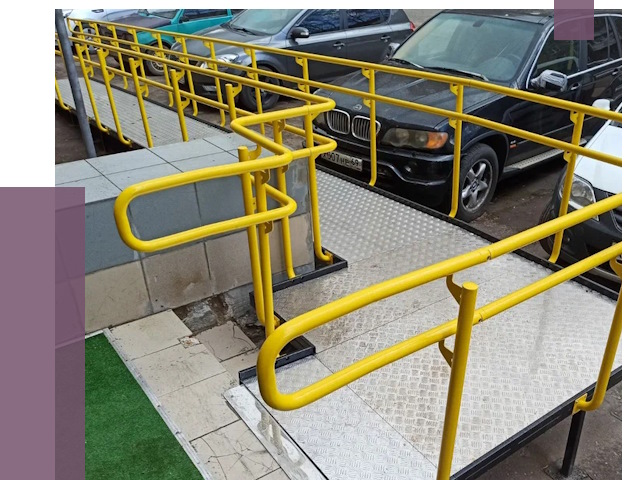 Стационарные пандусы в Заинске от 12203 руб. | ПРОЛЁТ-Знс