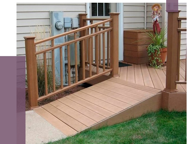 Пандус на крыльцо в Заинске под ключ от 7728 руб. 