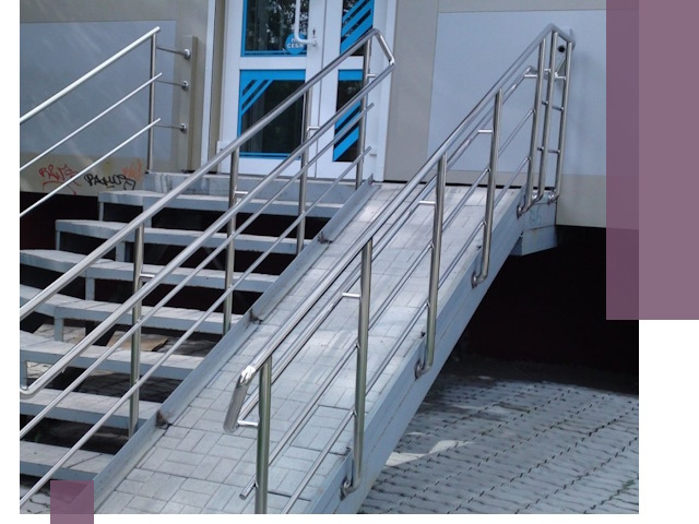 Пандус на крыльцо под ключ в Заинске: монтаж и изготовление