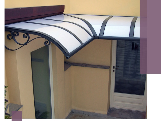 Монтаж козырьков любой сложности в Заинске под ключ