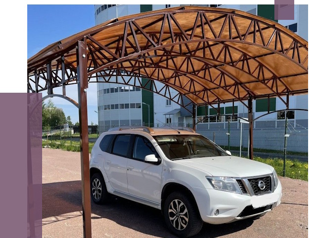 Недорогие навесы в Заинске от 42710 руб. | ПРОЛЁТ-Знс