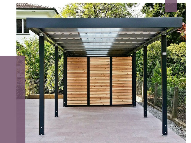 Отдельно стоящие навесы во дворе в Заинске от 79827 руб. | ПРОЛЁТ-Знс