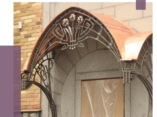 Арочные козырьки в Заинске от 14491 руб. 