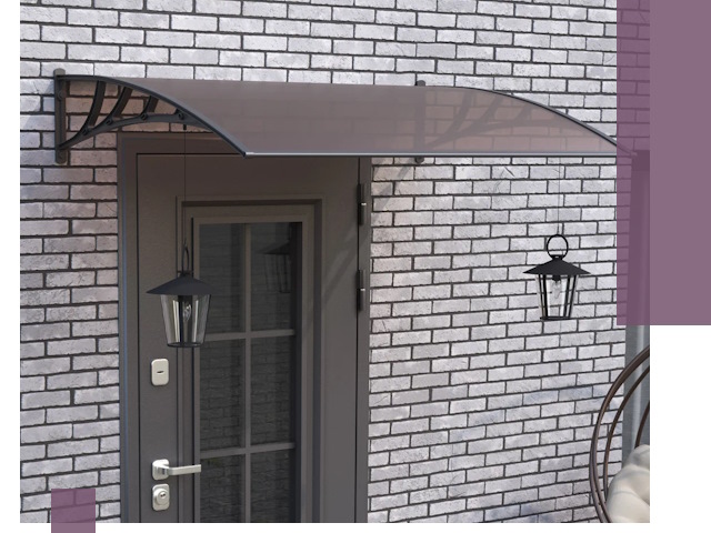 Недорогие козырьки и навесы под ключ в Заинске