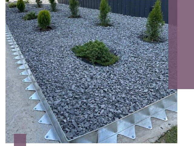 Оцинкованные металлические бордюры под заказ в Заинске