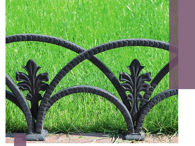 Декоративные металлические бордюры под ключ в Заинске