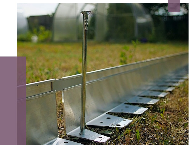 Металлические бордюры для газона в Заинске от 4271 руб. | ПРОЛЁТ-Знс