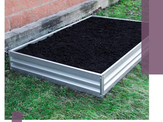 Металлические бордюры для грядок в Заинске: прочность и аккуратность