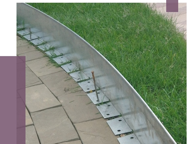 Металлические бордюры для тротуаров в Заинске от 8644 руб.