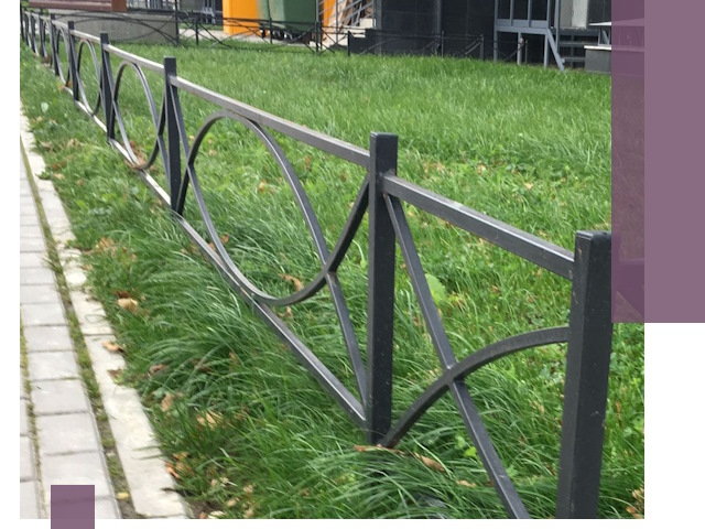 Газонные ограждения из металла в Заинске — монтаж и продажа