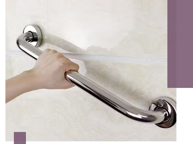 Монтаж поручней для инвалидов в Заинске качественно и надежно