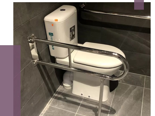 Поручни для санузлов в Заинске от 4271 руб.  | ПРОЛЁТ-Знс