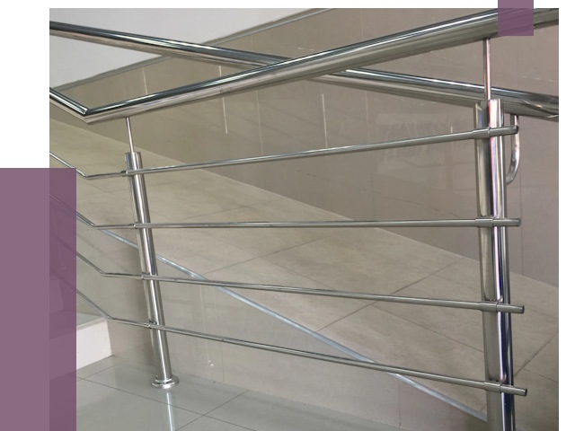 Изготовление поручней из нержавеющей стали в Заинске